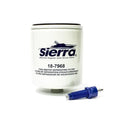Sierra 18-7968 Fuel Water Separator Filter, 10 Micron, Replaces Mercury 35-18458Q4, V6 EFI 1996-Up