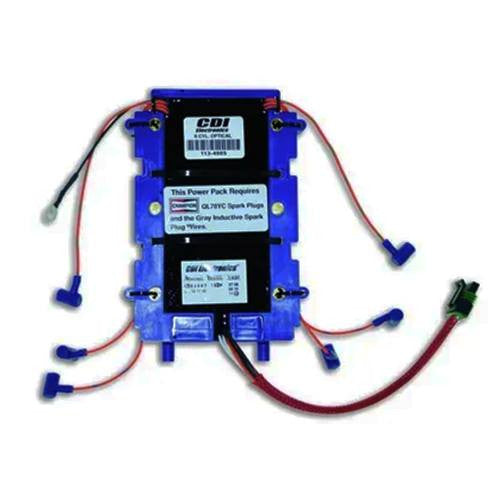 Sierra Power Pack 18-5887-1, Replaces 436367 584122, for Evinrude/Johnson V6 Optical Sensor Blue Sleeve