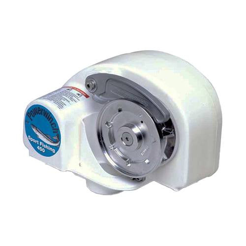 Powerwinch 77727 Sportfish 450 Free-Fall Anchor Windlass, 450 lb Pull, Boats up to 24 ft
