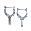 Perko North River Rowlock Horns 1227DP0ZNC, Plain Finish, 1-3/4 Inch Between Horns, Sold in Pairs