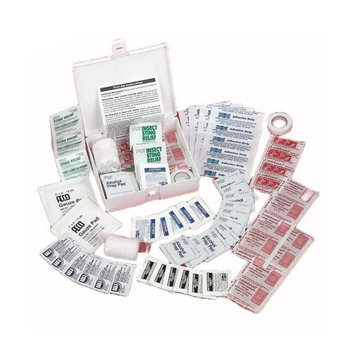 Orion Fish-N-Ski Marine First Aid Kit, 74-Piece, Compact Case with Dual Locking Lid
