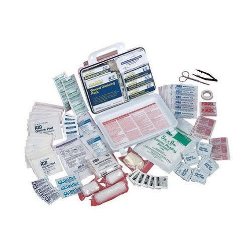 Orion Cruiser Waterproof First Aid Kit, Wall-Mountable Marine Kit with 158 Pieces