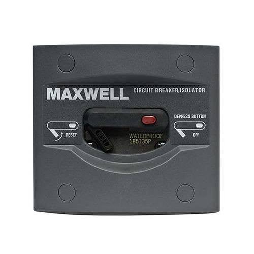 Maxwell Breaker/Isolator Panel for 12V/24V DC Windlass Systems - Available in 80 Amp and 135 Amp