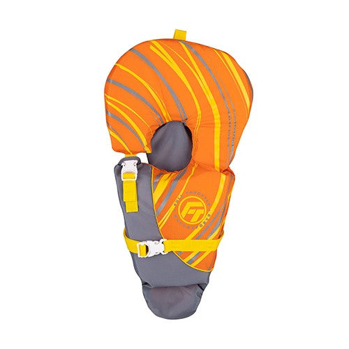 Full Throttle Baby Safe Infant Life Jacket, Orange, USCG Type II, Fits Infants Under 30 Pounds