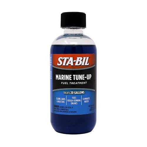 Sta-Bil Marine Tune-Up Fuel Treatment, 8 oz, Fuel System Cleaner for Gas Marine Engines