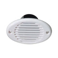 Innovative Lighting Piezo Electronic Flush Mount Boat Horn - White, 12/24 Volt, ABYC/USCG Compliant