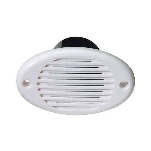 Innovative Lighting Piezo Electronic Flush Mount Boat Horn - White, 12/24 Volt, ABYC/USCG Compliant