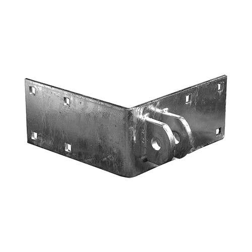 Tie Down Engineering Outside Corner (Female) Dock Bracket, Commercial Grade, 1/2 Inch Welded Tabs, Part 26400