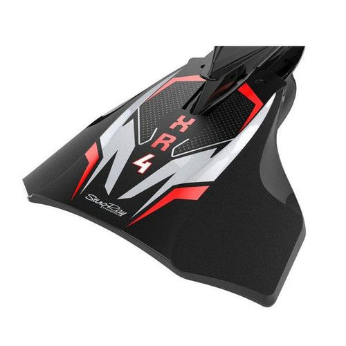 Stingray Hydrofoils XR4 SR-XR4-1 Hydrofoil Boat Stabilizer, 40-300 HP, Black