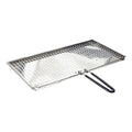 Magma Rectangular Fish and Veggie Grill Tray, 8 Inch x 17 Inch, Stainless Steel, A10-297