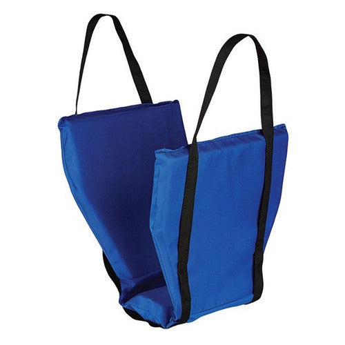 Full Throttle Cove Cushion - Blue Floating Seat Cushion with Backrest, 17 x 14 x 3.8 Inches
