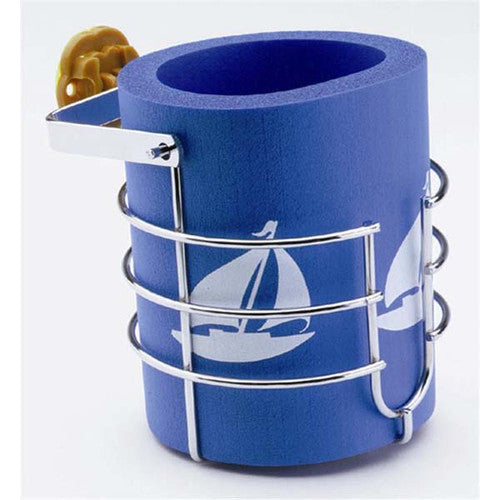 Attwood 11672-4 Chrome-Plated Steel Gimbaled Fold-Up Drink Holder