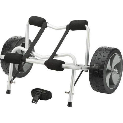 Attwood Kayak and Canoe Cart 11930-4, Aluminum Frame, No-Deflate Wheels, Holds Up to 100 Pounds