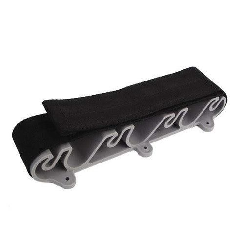 Attwood 12761-7 Vertical Mount Fishing Rod Holder Set, Gray