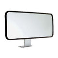 Attwood 13065-4 Chrome Ski Mirror, Adjustable Wide-View Convex Boat Mirror