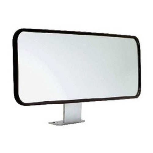 Attwood 13065-4 Chrome Ski Mirror, Adjustable Wide-View Convex Boat Mirror