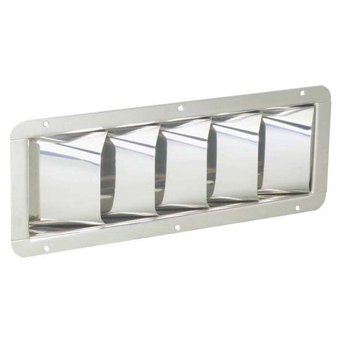 Attwood 1488-5 Stainless Steel Louvered Vent for 3 Inch I.D. Ventilation Systems