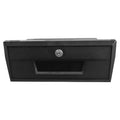 Attwood 2638-1 Standard Lockable Boat Glove Box with Keys, Black
