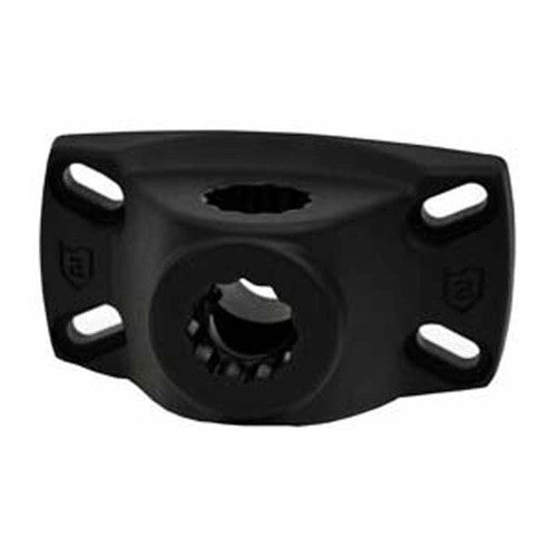 Attwood 5011-7 Rod Holder Combo Mount, Side or Top of Gunwale Mounting, Positive Lock, Black
