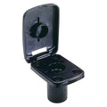 Attwood 5022-7 Black Flush Mount Base for Rod Holders