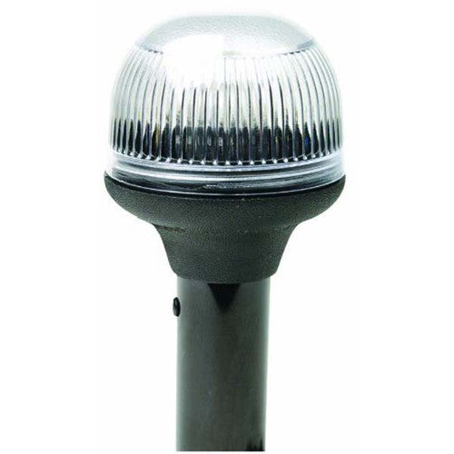 Attwood Folding All-Round Pole Light, 12 Inch Incandescent, 5358-P12-7