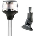 Attwood 7202-P-7 Folding 20 Inch Masthead/Anchor Light, 12-Volt Aluminum Pole, 3 Nautical Mile Visibility