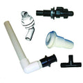 T-H Marine BWK-2 Complete Baitwell Kit - Overflow Drain Tube, Thru-Hull, Aeration Heads and Tee for Livewells and Bait Tanks