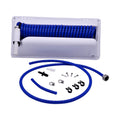 T-H Marine WDHH-25 Wash Down Hose Holder Station - 25' Hose and Nozzle, Blue or White