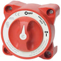 Blue Sea Systems 9003E e-Series Battery Switch, Single Circuit On-Off, 350A, 48V DC, Red