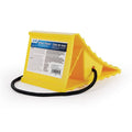 Camco Trailer Wheel Chock with Rope, Fits Tires up to 26 Inches