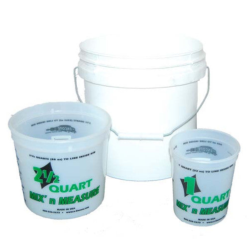 Cincinnati Color 1 Quart Mixing Cup with Measurement Markings