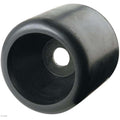 CE Smith Wobble Roller 29532, Black Rubber, 3/4 Inch Shaft, 4-3/8 Inch Diameter Boat Trailer Roller