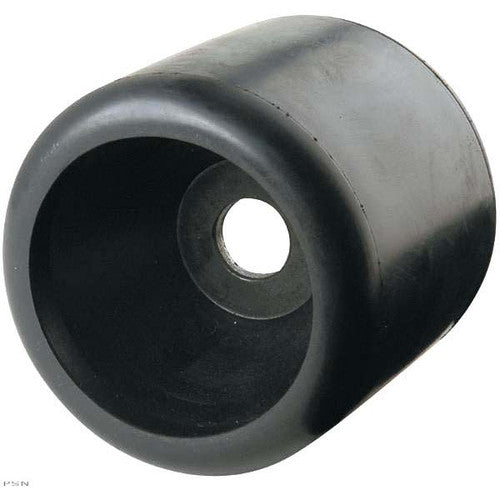 CE Smith Wobble Roller 29532, Black Rubber, 3/4 Inch Shaft, 4-3/8 Inch Diameter Boat Trailer Roller