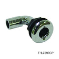 T-H Marine TH-7592 3/4 Inch 90 Degree Thru-Hull Fitting, White