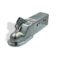 Dexter 2 5/16 Inch Extended Trailer Coupler Assembly, Plated Finish