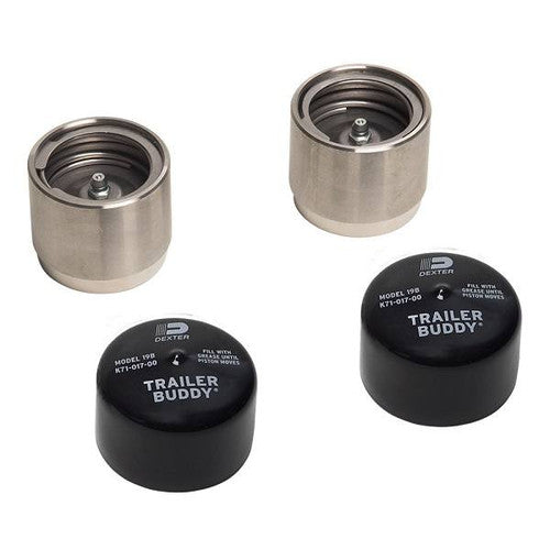 Dexter Stainless Steel Protector & Bra Kit, 2.1K-3.5K Axle, 545 Hub, 1.980 Inch Outer Bore, K71-034-00
