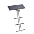 Garelick 19636 Under Platform Double Tube Telescoping Dive Ladder, 3-Step Stainless Steel