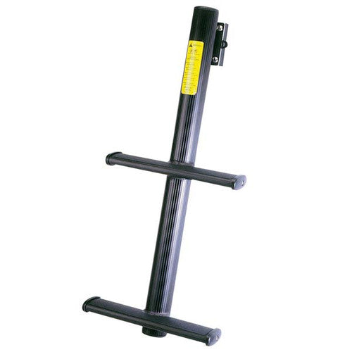 Garelick 19812 2-Step Bass Boat Transom Ladder, Stainless Steel Quick Release Mount