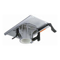 Garelick Millenium Series Ribbed Seat Slide, Left Hand Lever, Plain Finish, 6 Inch Travel