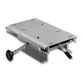Garelick 75090 Low Profile Seat Slide and Locking Swivel, 7.5 Inch Fore and Aft Travel