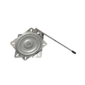 Garelick 75120 Stainless Steel Locking Seat Swivel, 7 x 7 Inch, 360 Degree Rotation