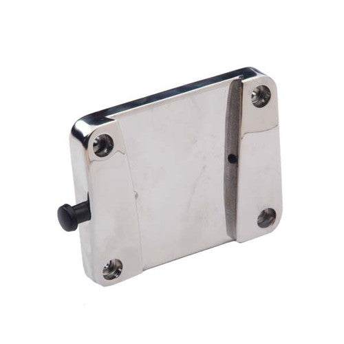 Garelick 75402 Side Mount Table Bracket - Polished 304 Stainless Steel Coaming Mount