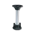 Garelick Quick Release Table Pedestal System, 2-1/4 Inch Anodized Aluminum Stanchion, 27 Inch Installed Height, 75640