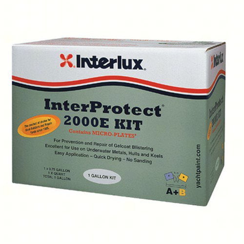 Interlux Interprotect 2002 White Epoxy Barrier Coat Primer - 1 Gallon Kit