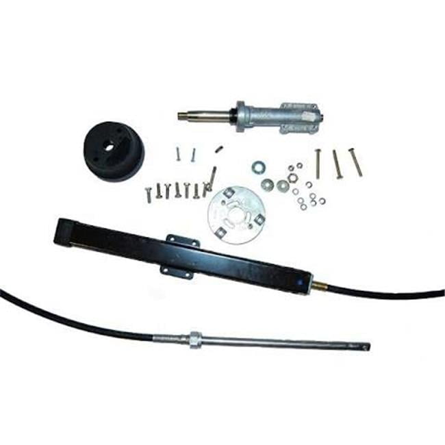 SeaStar Solutions SS14120 Back Mount Rack and Pinion Steering Kit, Single Engine