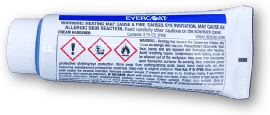 Fiberglass Evercoat Setting Agent for Polyester Resin Kits - Quart to Gallon Sizes