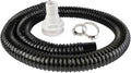 MPI Products Poly Bilge Pump Hose, Cuffed Ends, 6 Feet - Available in 3/4" to 1-1/8"