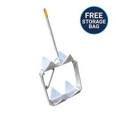 Gen3 Marine Square Tube Aluminum 4-Step Dock Ladder