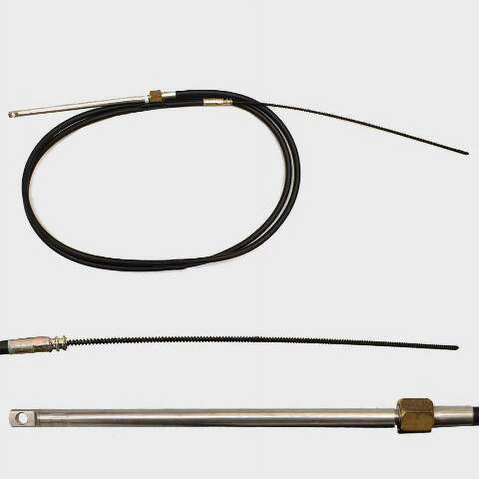 Ezy-Glide Ezy-Stik III Mechanical Marine Steering System - Complete Stick Steering Kit, Available in 10' to 15' Cable Lengths