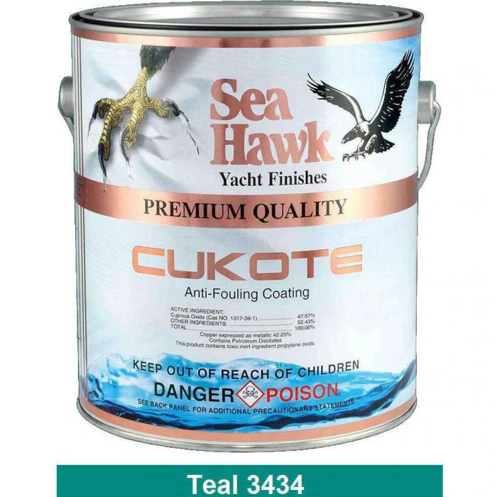 Sea Hawk Talon Antifoulant Black, 1 Gallon Boat Bottom Paint, 6045/GL, EPA Reg. 44891-12